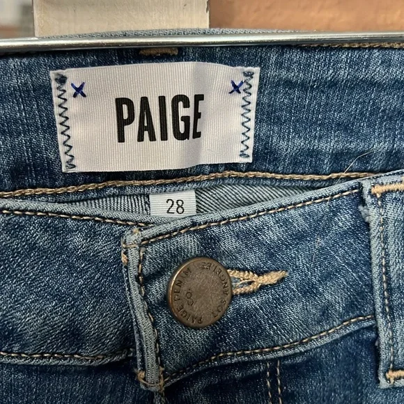 Paige Verdugo Crop Jean Size 28 - Picture 3 of 6